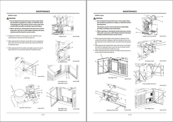 Hitachi Hydraulic Excavator ZX690LCH 5A Operators Manual ENMJAE 1 6 1