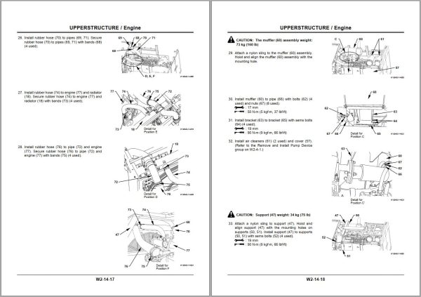 Hitachi Hydraulic Excavator ZX850 3 ZX870H 3 Workshop Manual 1