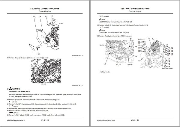 Hitachi Hydraulic Excavator ZX85US 6 Workshop Manual 1