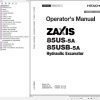 Hitachi Hydraulic Excavator ZX85USB 5A Operators Manual ENMDED EN1 7