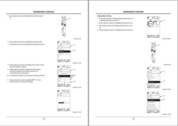Hitachi Hydraulic Excavator ZX85USB 5A Operators Manual ENMDED EN1 7 1
