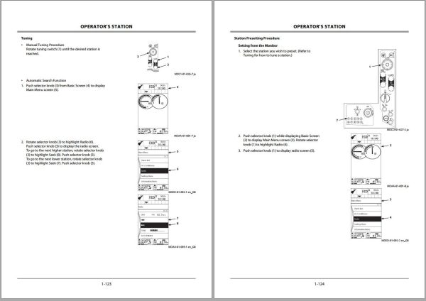 Hitachi Hydraulic Excavator ZX85USB 6 Operators Manual 1