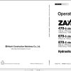 Hitachi Hydraulic Excavator ZX870H 5G Operators Manual ENMJAC 2 1