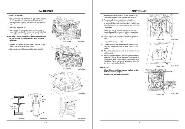 Hitachi Hydraulic Excavator ZX870H 5G Operators Manual ENMJAC 2 1 1