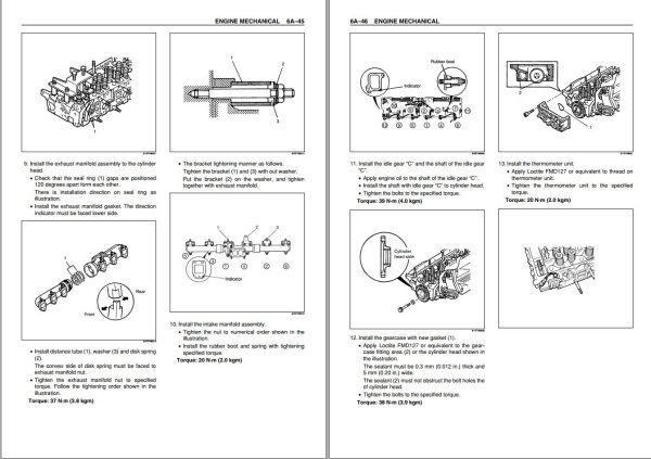 Hitachi Hydraulic Excavator ZX870H 5G Workshop Manual 1