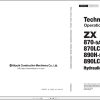 Hitachi Hydraulic Excavator ZX890LCH 5A Technical Manual