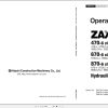 Hitachi Hydraulic Excavator ZX890LCH 6 ZX890LCR 6 Operators Manual