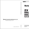 Hitachi Hydraulic Excavator ZX890LCH 7 ZX890LCR 7 Workshop Manual