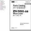 Hitachi Wheel Loader ZW550 5B Parts Catalog EN JP