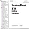 Hitachi Wheel Loader ZW550 5B Workshop Manual WNHF EN 00
