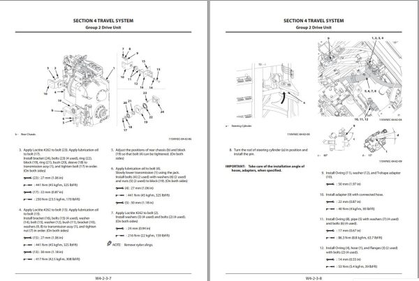 Hitachi Wheel Loader ZW550 5B Workshop Manual WNHF EN 00 1