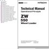 Hitachi Wheel Loader ZW550 Technical Manual
