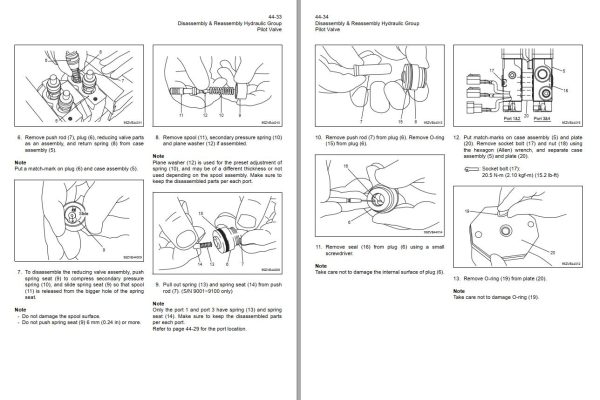 Hitachi Wheel Loader ZW550 Workshop Manual W11C5 E 01 1