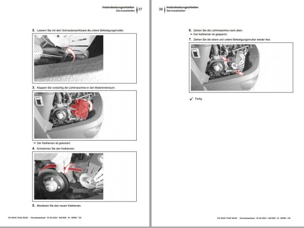 Hitachi Wheel Loader ZW65 6 Service Manual EN DE 1