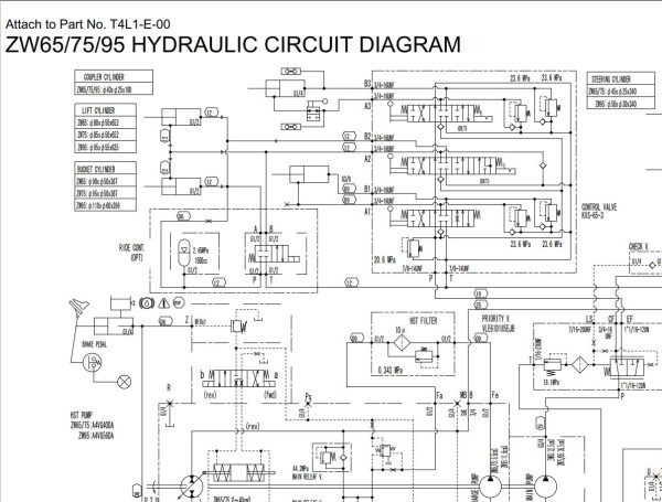 Hitachi Wheel Loader ZW65 Technical Manual T4L1 E 00 1