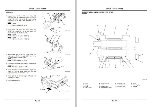 Hitachi Wheel Loader ZW75 Workshop Manual W4L1 E 00 1