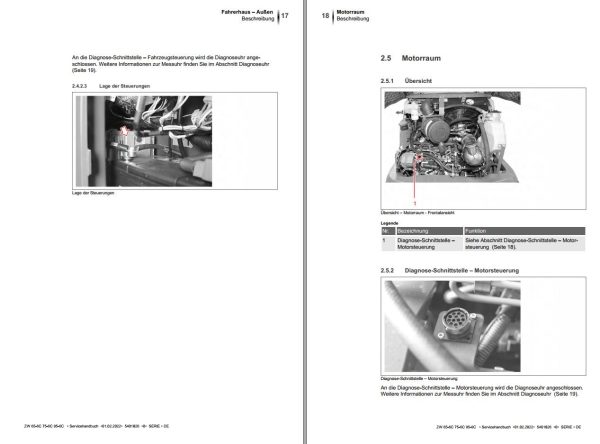 Hitachi Wheel Loader ZW95 6 Service Manual EN DE 1