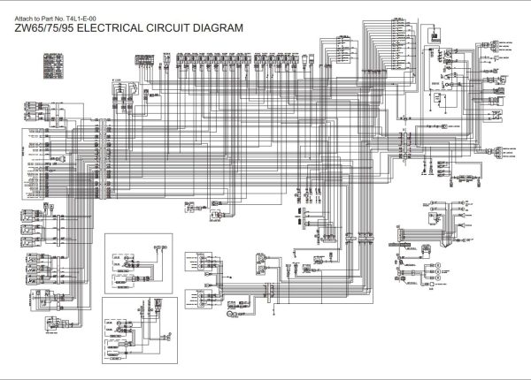 Hitachi Wheel Loader ZW95 Technical Manual T4L1 E 00 1