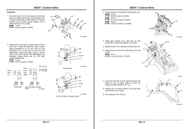 Hitachi Wheel Loader ZW95 Workshop Manual W4L1 E 00 1
