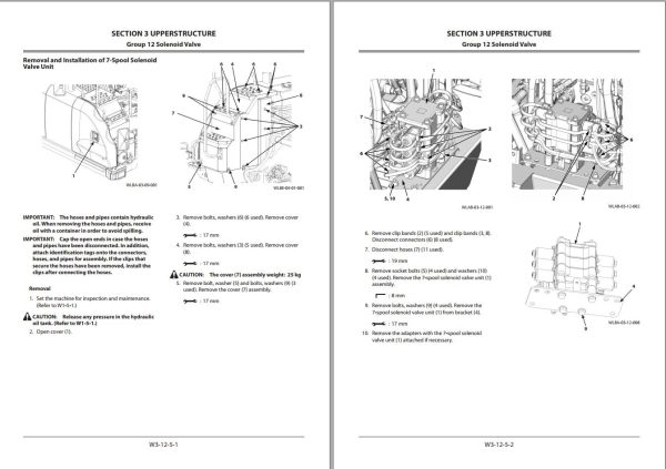 Hitachi Wheeled Excavator ZX170W 6 Workshop Manual WLBE50 EN 01 1