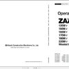 Hitachi Wheeled Excavator ZX180W 7 Operators Manual ENMLAF EN2 1