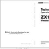 Hitachi Wheeled Excavator ZX180W 7 Technical Manual