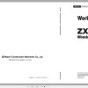 Hitachi Wheeled Excavator ZX180W 7 Workshop Manual