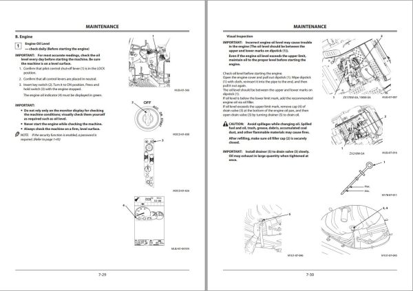 Hitachi Wheeled Excavator ZX190W 5A Operators Manual ENMLBJ CN1 3 1