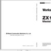 Hitachi Wheeled Excavator ZX190W 5A Workshop Manual