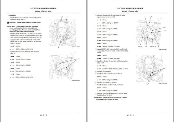 Hitachi Wheeled Excavator ZX190W 5B Workshop Manual 1