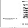 Hitachi Wheeled Excavator ZX190W 6 Operators Manual ENMLAB EN1 5