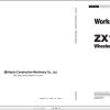 Hitachi Wheeled Excavator ZX190W 6 Workshop Manual