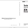 Hitachi Wheeled Excavator ZX210W 5A Technical Manual