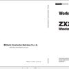 Hitachi Wheeled Excavator ZX220W 5B Workshop Manual WLCA EN 00