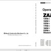Hitachi Wheeled Excavator ZX220W 7 Operators Manual ENMLAF EN2 1