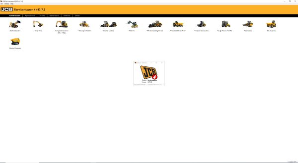 JCB ServiceMaster4 08.2023 V23.7.2 Diagnostic Software 11