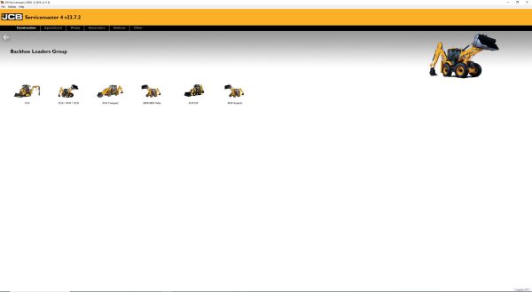 JCB ServiceMaster4 08.2023 V23.7.2 Diagnostic Software 2