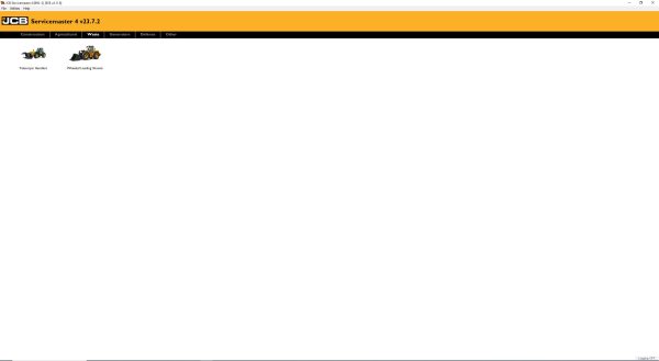 JCB ServiceMaster4 08.2023 V23.7.2 Diagnostic Software 4