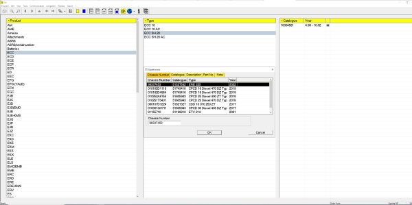 JUNGHEINRICH JETI ForkLift ET v4.37 Updated 503 09.2023 Spare Parts Catalog 2