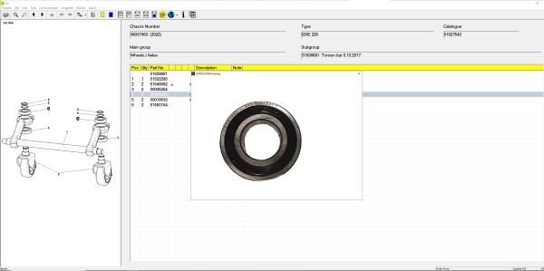 JUNGHEINRICH JETI ForkLift ET v4.37 Updated 503 09.2023 Spare Parts Catalog 8