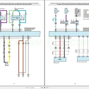 Toyota Automotive Hilux 2020 GUN126L DTTHXU Repair Manual and Electrical Diagram