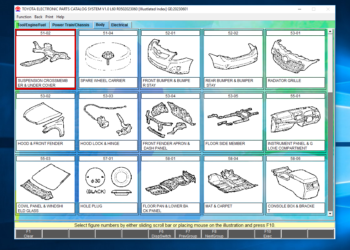 Toyota Lexus Spare Parts List EPC 06.2023 How To Install Guide Instruction