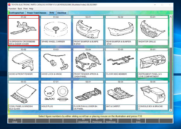 Toyota Lexus EPC 06.2023 ALL REGIONS Spare Parts Catalog 9
