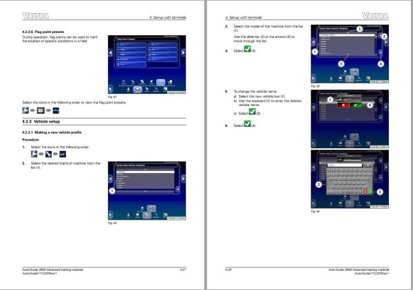Valtra Auto Guide 3000 Advanced Service Training 1