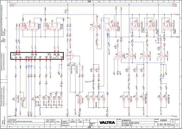 Valtra AutoControl System AC14.3 AC15.3 Electrical Diagram 1
