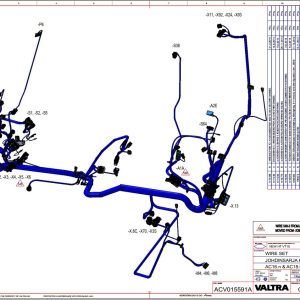 Valtra AutoControl System AC16.n AC18.0 AC19.0 Electrical Diagram