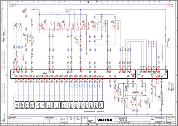 Valtra AutoControl System AC18.4 AC19.4 Electrical Diagram 2