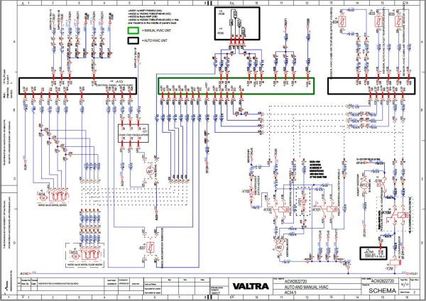 Valtra AutoControl System AC34.5 Electrical Diagram 1