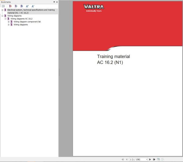 Valtra Autocontrol System AC 16.2 N1 Training Material 1