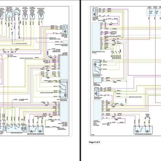 Acura MDX 2022 Type S EWD Electrical Wiring Diagram